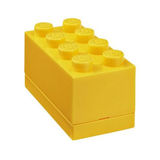 LEGO Mini Box 8 Yellow Container RCL MB8 YL