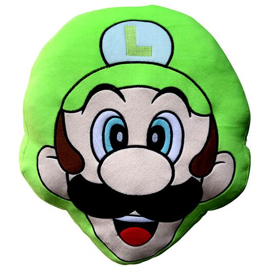 Cuscino Super Mario Luigi Happy Face 3D NO271