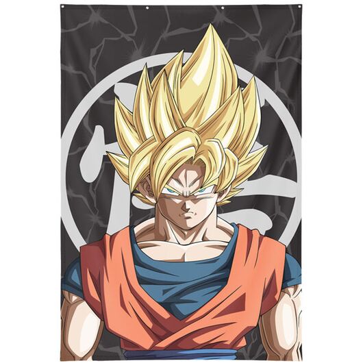 Wall Decor Dragon Ball Z Goku Super Saiyan 125x85cm DB-1144CR