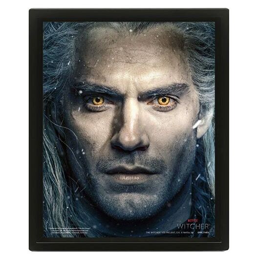 The Witcher 3D Poster
