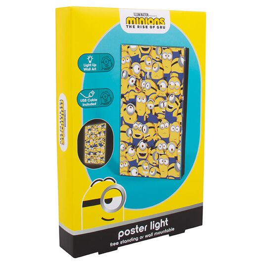 Minions Poster Lamp