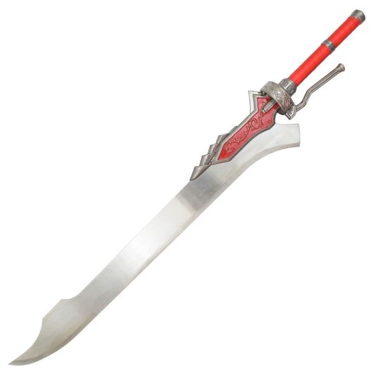 Spada Non Affilata Devil May Cry Red Queen e Supporto