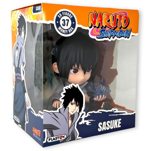 PLASTOY Salvadanaio Naruto Shippuden Sasuke Uchiha 80200