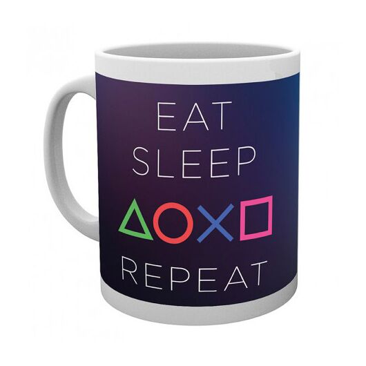 Tazza PlayStation Eat Sleep Repeat