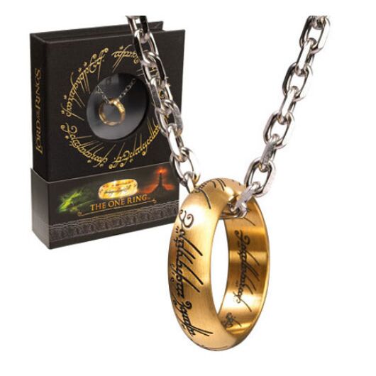 Anello in Acciaio Il Signore degli Anelli Anello del Potere