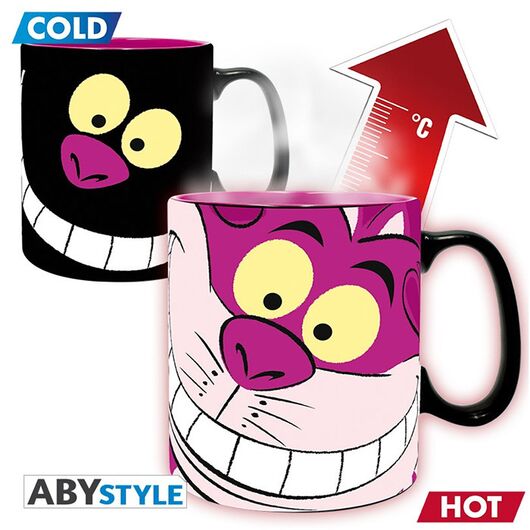 Tazza Cambia Colore Alice in Wonderland Gatto del Cheshire