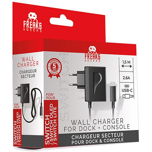 FREAKS SWITCH Caricatore AC per il Dock V2