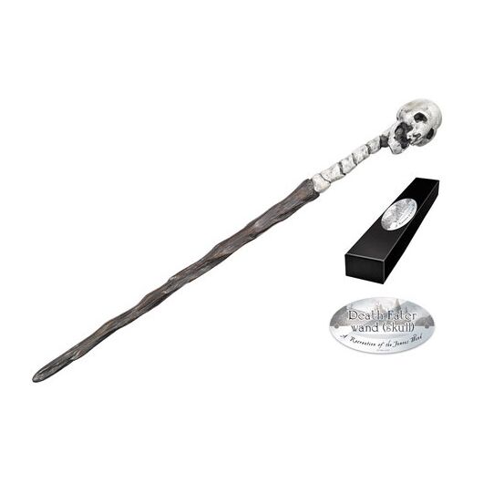 Bacchetta Harry Potter Mangiamorte Skull Character Ed.