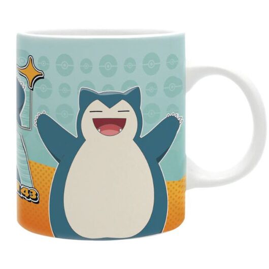 Tazza Pokemon Snorlax Happy