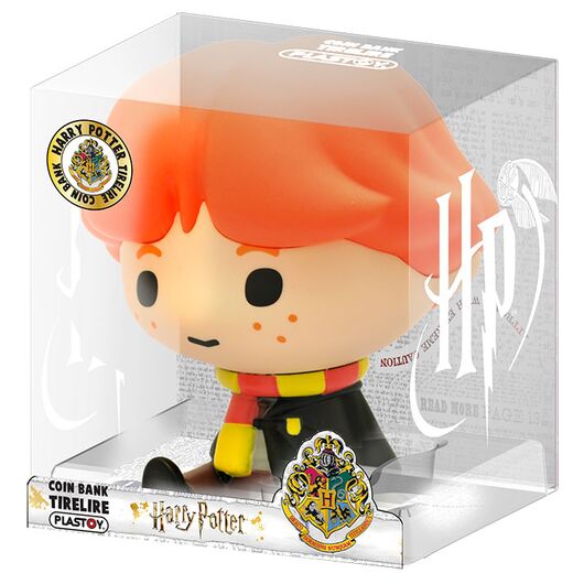 PLASTOY Money Box Chibi Harry Potter Ron Weasley 80084