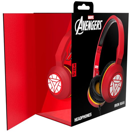 TRIBE Cuffie con Microfono Iron Man