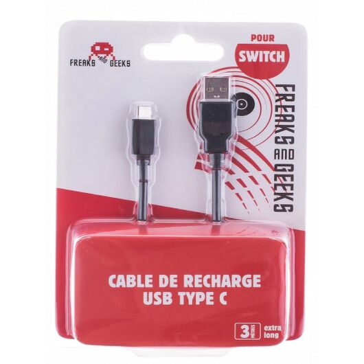 FREAKS SWITCH Cavo di Ricarica da USB-A a USB-C 3m