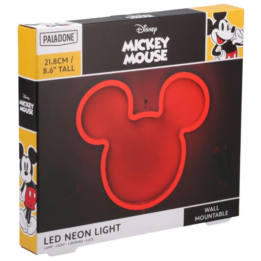 Paladone Lampada Neon da Muro Mickey Mouse PP12621DSCVN