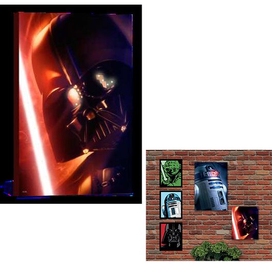 Star Wars - Darth Vader Light-Up Canvas DIVBLW001