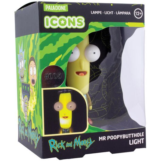 Paladone Icons Rick and Morty Mr. Poppybutthole