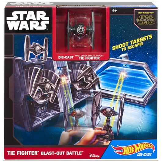 Hot Wheels: Star Wars Playset Tie Fight.