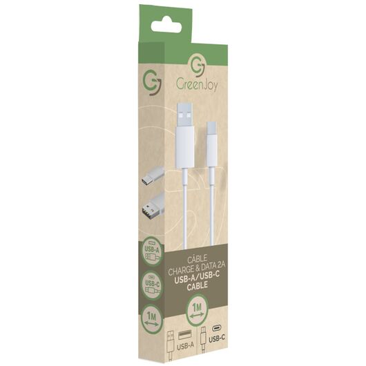 FREAKS Cavo di Ricarica da USB-A a USB-C Bianco 1m V2