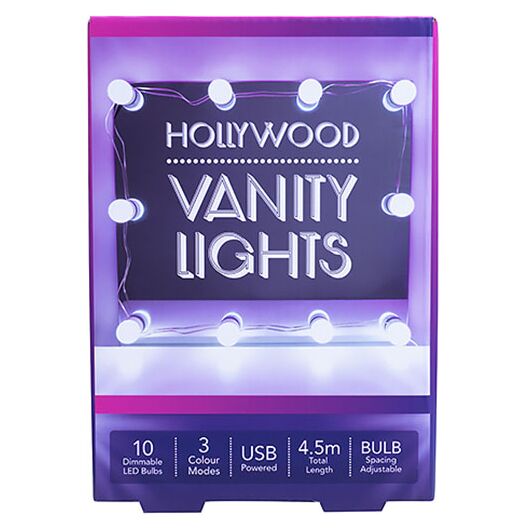 Hollywood Vanity String Lights