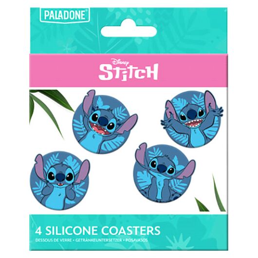 Paladone Set 4 Sottobicchieri 3D Disney Stitch