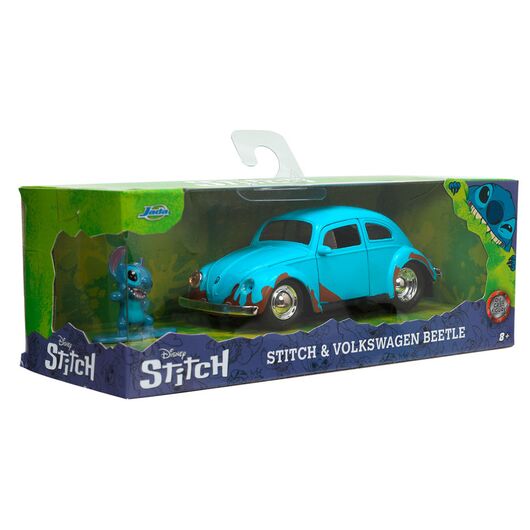 JADA Lilo & Stitch 1959 VW Beetle Scala 1:32 + Stitch