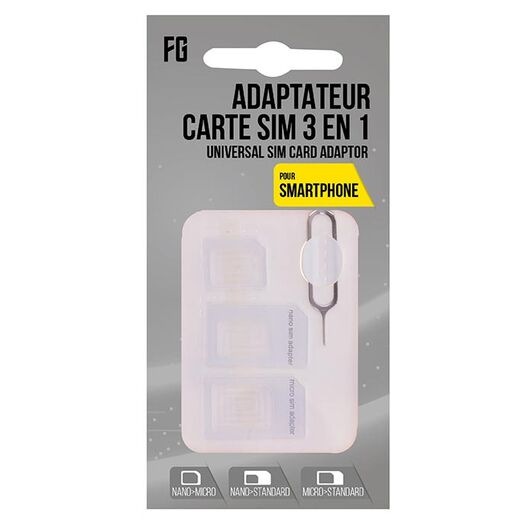 FREAKS Adattatore Universale per SIM 3 in 1