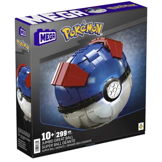 MEGA Pokemon Construx Jumbo Mega Ball MAT HMW04