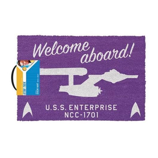 Star Trek Welcome Aboard! U.S.S. Enterprise Doormat GP85396