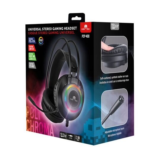 FREAKS PS5/PS4/XBX/XONE/SWI/PC Cuffie Wired Poly Chroma