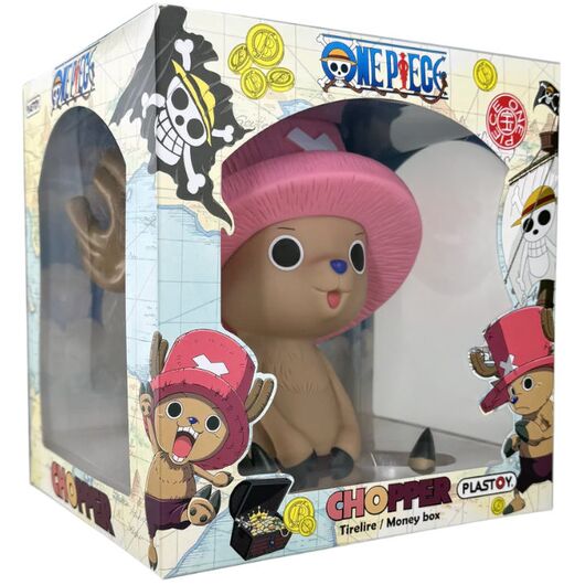 PLASTOY Salvadanaio One Piece Chopper XL 80034