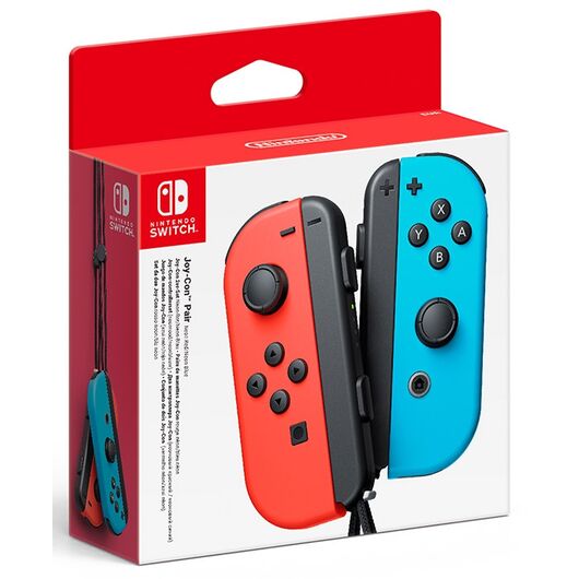 NINTENDO Set 2 Joy-Con Rosso Neon-Blu Neon
