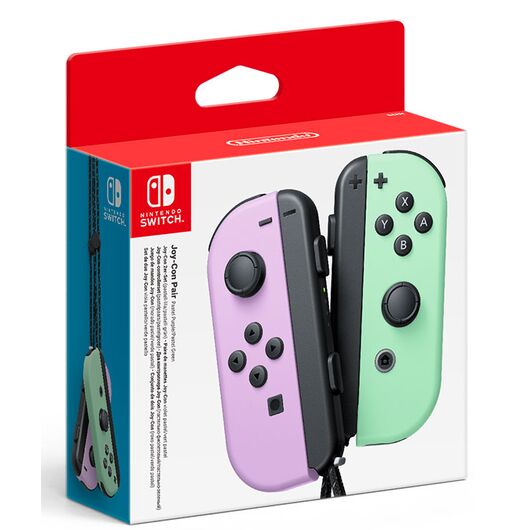 NINTENDO Set 2 Joy-Con Viola Pastello-Verde Pastello