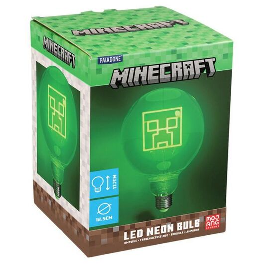 Paladone - Minecraft: Creeper Neon Bulb Lamp