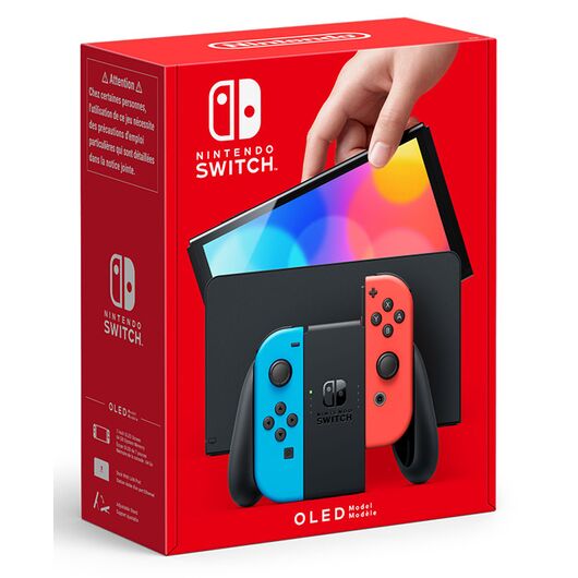 NINTENDO Switch OLED Joy-Con Rosso Blu