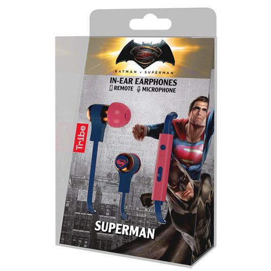 TRIBE Auricolari con Microfono Superman