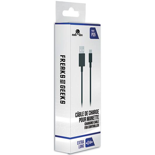 FREAKS PS5 Cavo di Ricarica da USB-A a USB-C 3m