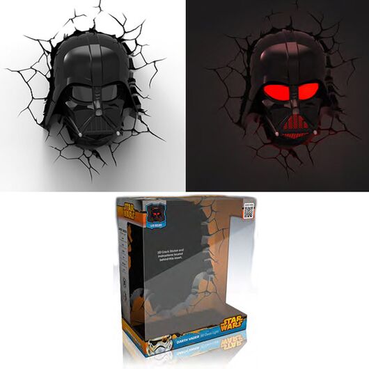 Star Wars: Darth Vader 3D Wall Lamp