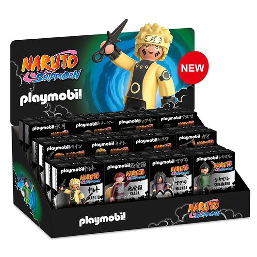 PLAYMOBIL Espositore da Banco Naruto da 24pz 210040