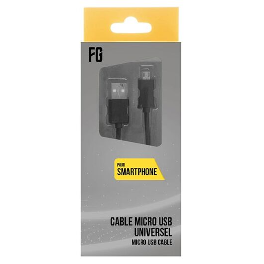 FREAKS Cavo di Ricarica da USB-A a Micro USB Nero 1m