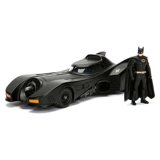 JADA Batman 1989 Batmobile Die-Cast Scala 1:24+Batman
