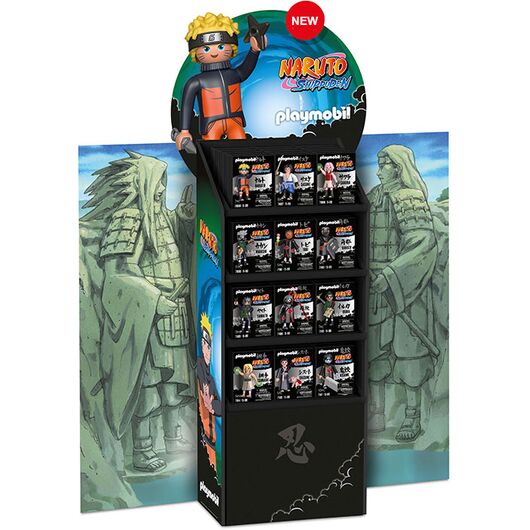 PLAYMOBIL Espositore da Terra Naruto da 60pz 21675