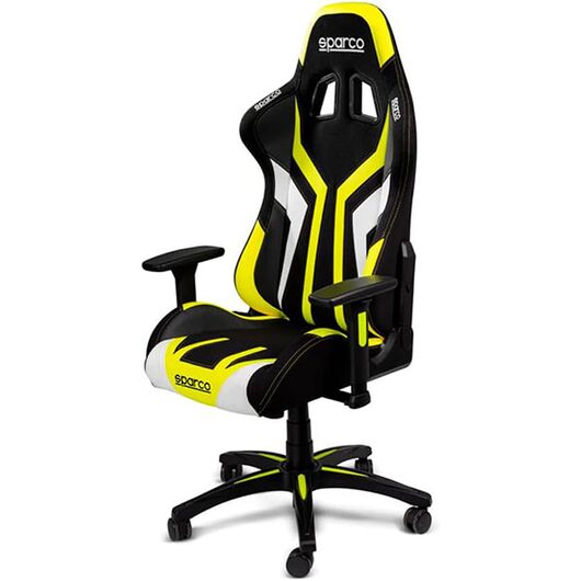 SPARCO Sedia Gaming Torino Nera e Gialla