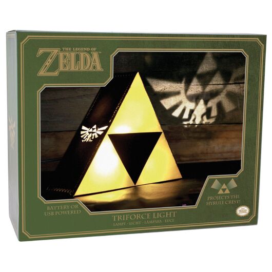 Paladone - The Legend of Zelda: Tri Force Lamp