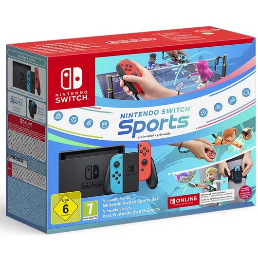 NINTENDO Switch 1.1 + Nintendo Switch Sports + 12 Mesi NSO