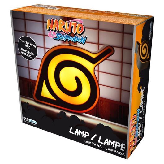 Naruto Shippuden: Leaf Village Logo Lamp