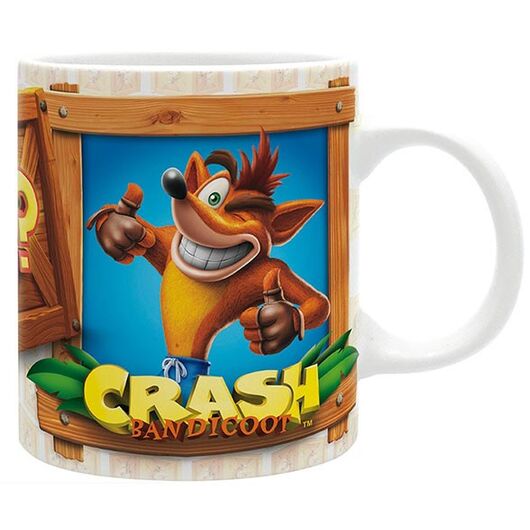Crash Bandicoot Κούπα Κεραμική 330ml