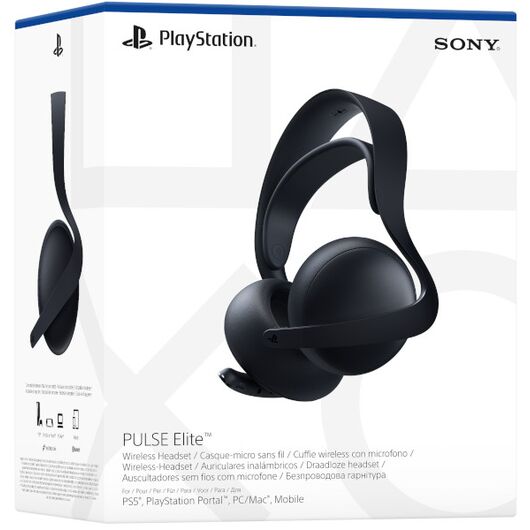 SONY PS5 Cuffie Pulse Elite con Microfono Midnight Black