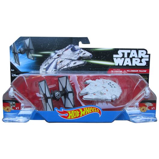 Hot Wheels:Star Wars T.Fighter Vs M.Falc