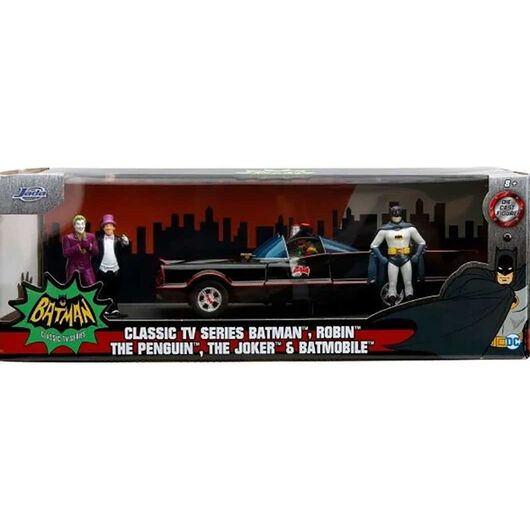 JADA Batman 1966 Classic Batmobile Deluxe Die-Cast 1:24 253215011