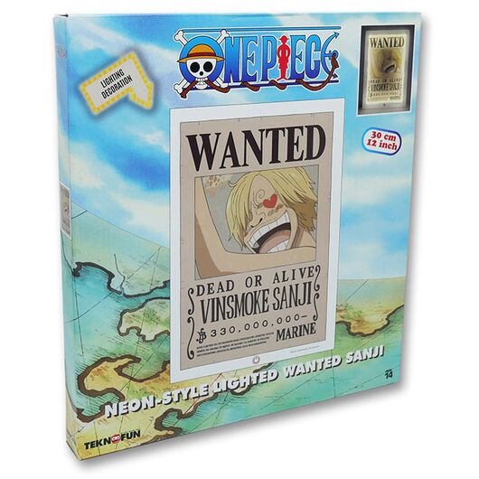 One Piece: Wanted Sanji Wall Lamp