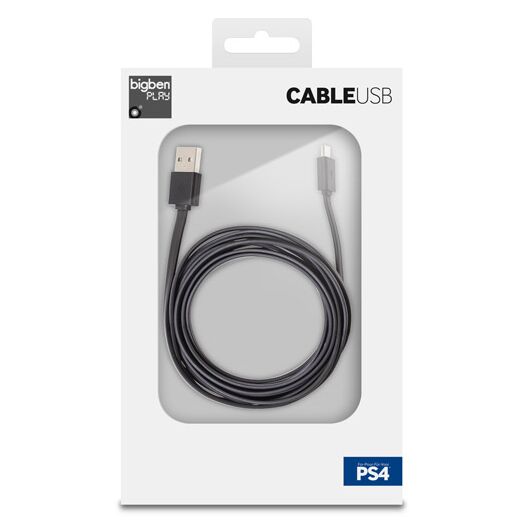 BB PS4 Cavo di Ricarica da USB-A a Micro USB 3m